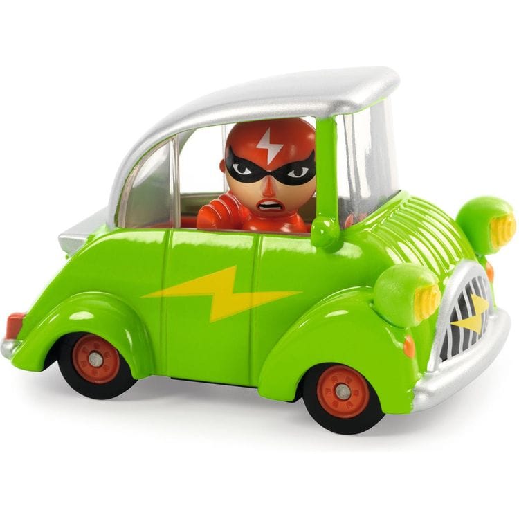Green Flash Crazy Motors Car Toy