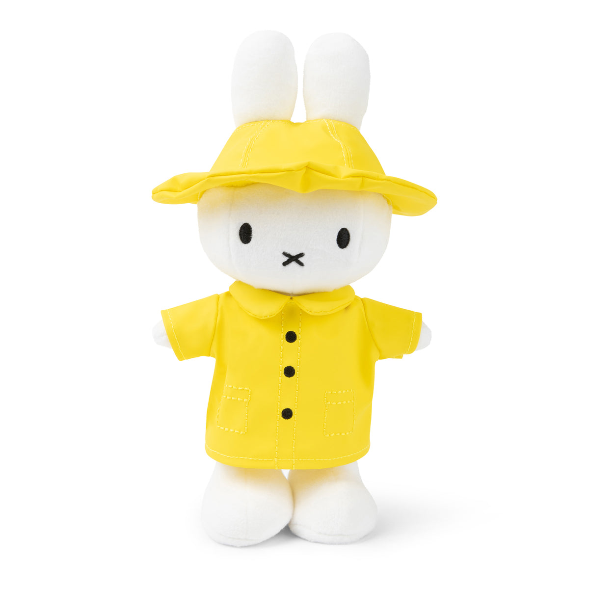 Miffy Plush with Yellow Rain Suit – 9.5″