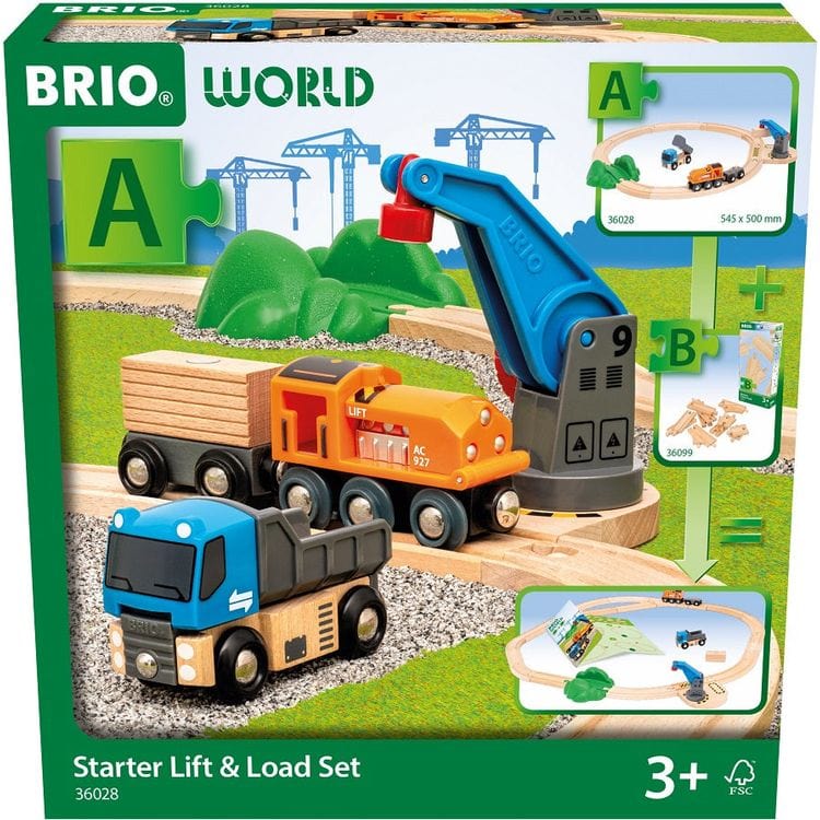 Starter Lift & Load Railway Set
