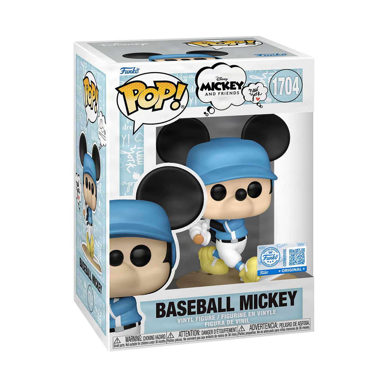 Exclusive Pop! Mickey Mouse – Baseball