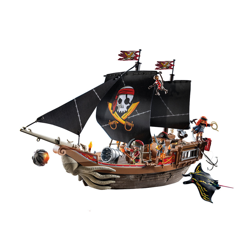 Large Pirate Ship Playset