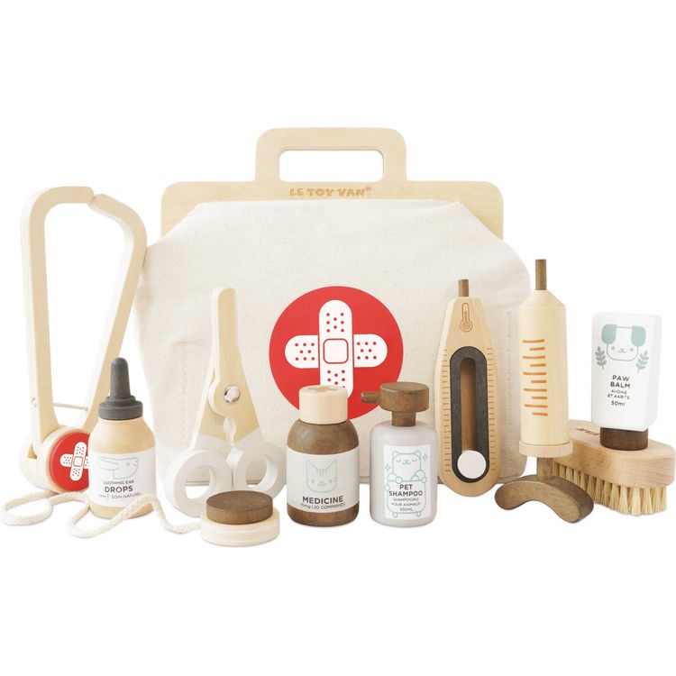 10 Piece Animal Vet Pretend Play Set