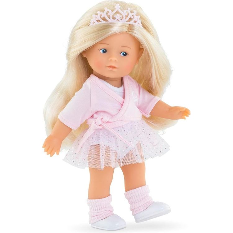 Mini Corolline Rosy Ballerina 8″ Doll Set