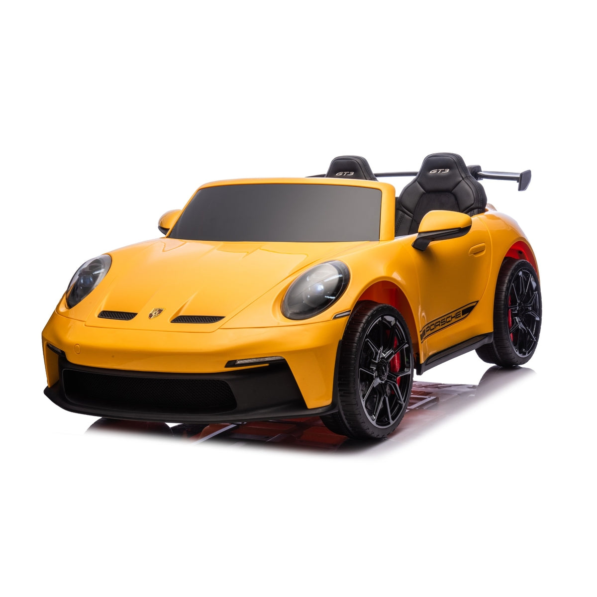 Porsche GT3 12V Ride-On – Yellow