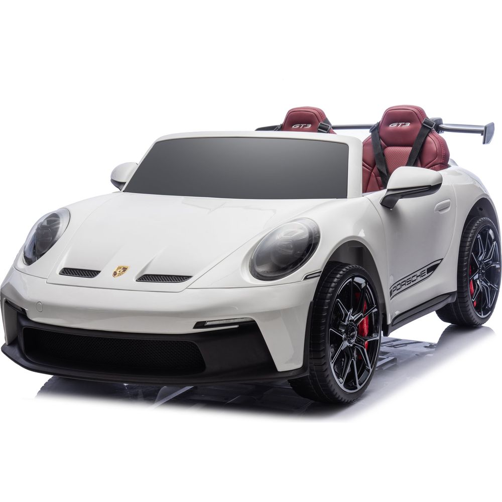 24V Porsche 911 GT3 2-Seater Kids Ride-On Car with Remote Control