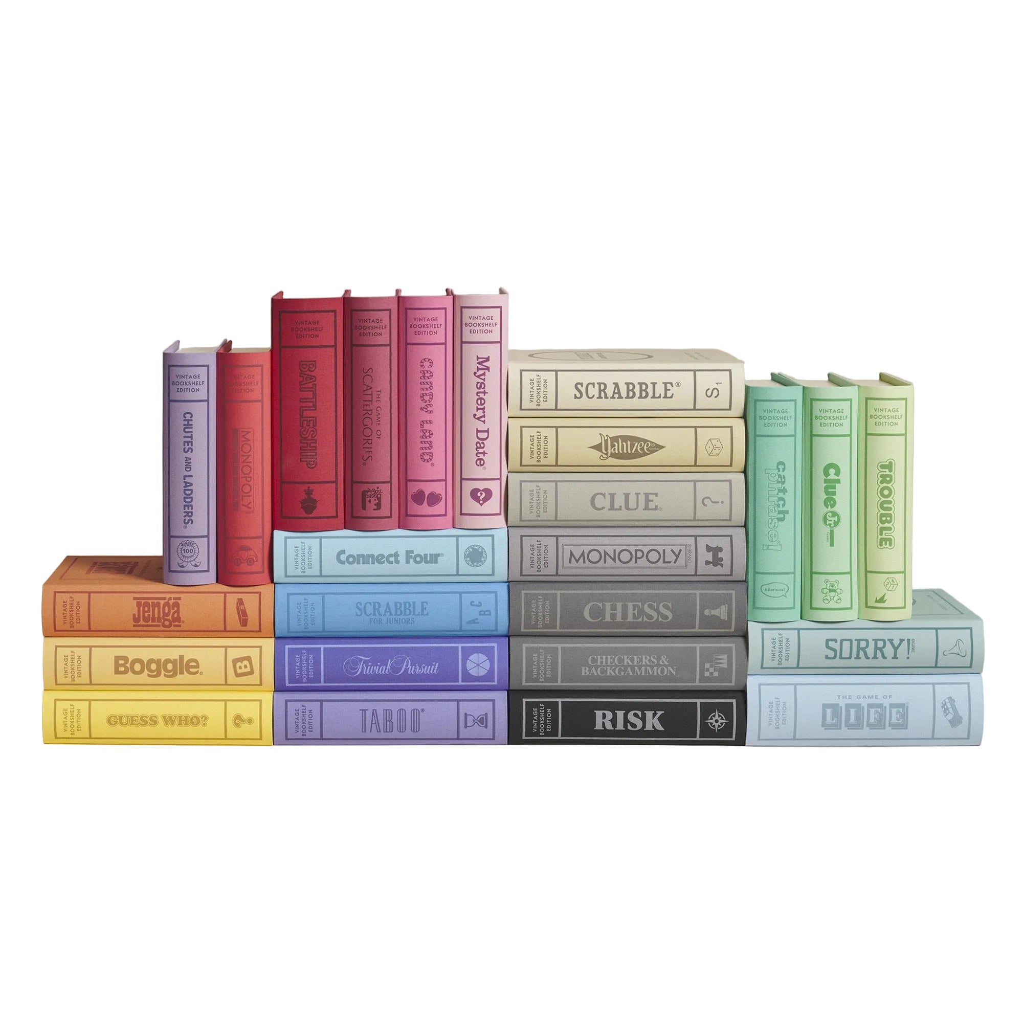 Vintage Bookshelf Games