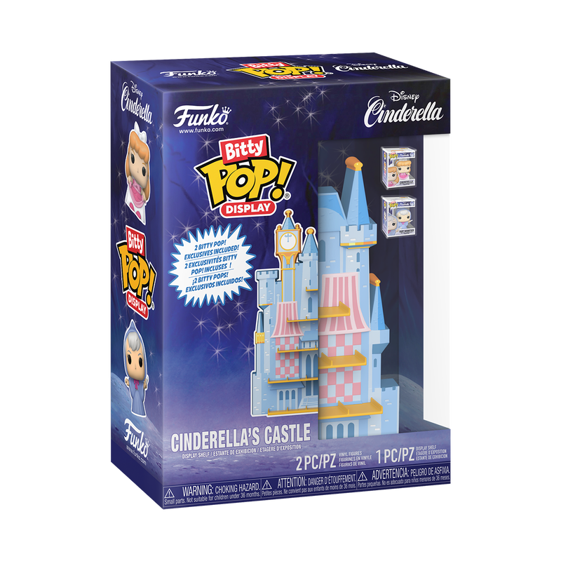 Disney Bitty Pop! Display Cinderella’s Castle
