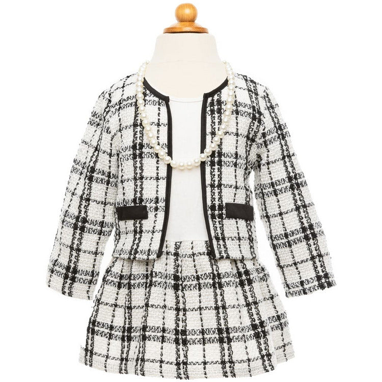 Coco the Fashionista Dress, Jacket & Pearls – Size 5-6