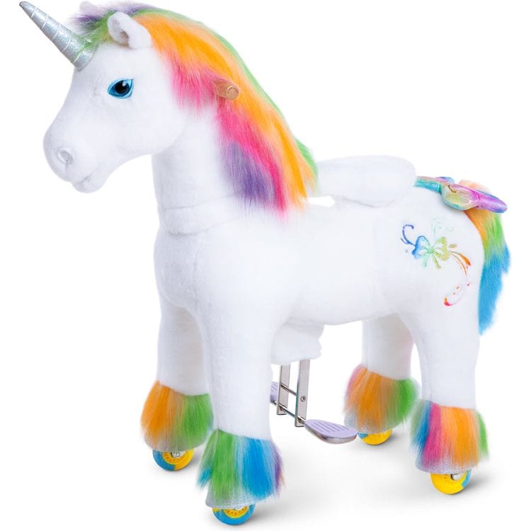 Rainbow Model X Ride-On Unicorn – 4-7 Years
