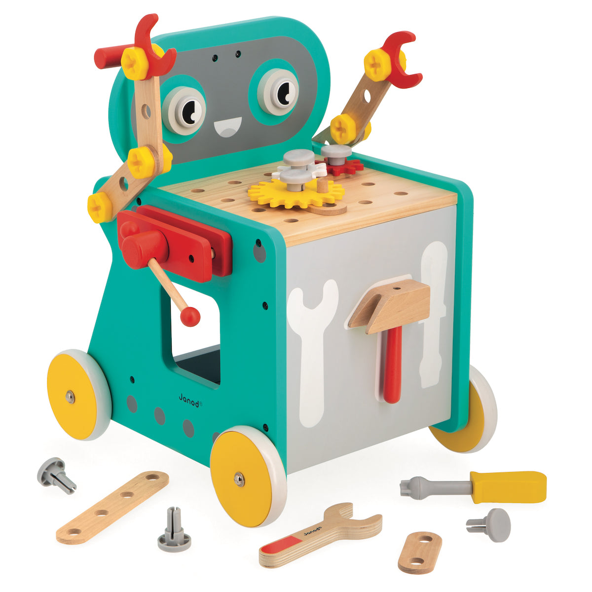 Brico’kids DIY Magnetic Robot Cart