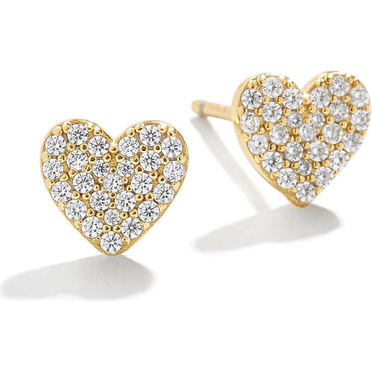 Whole Lotta Heart 18K Gold Kids’ Earrings