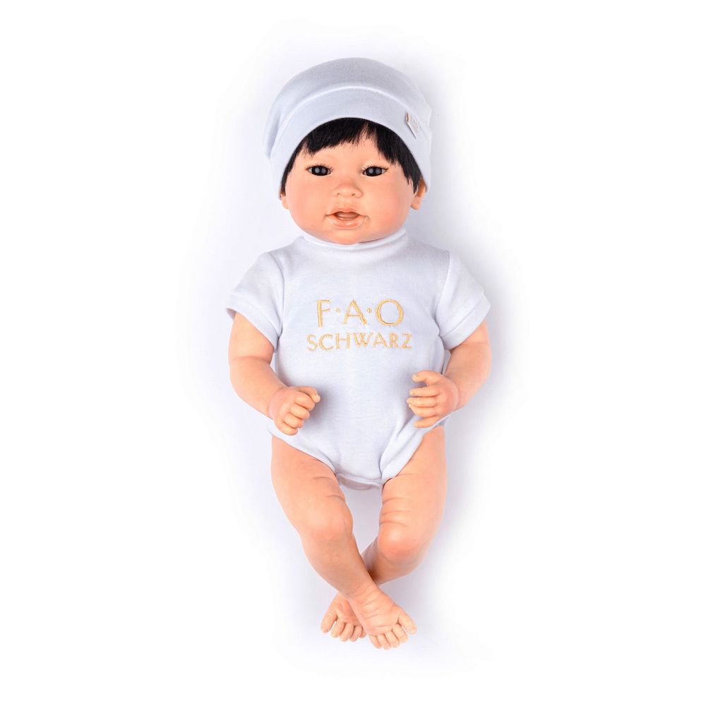 My FAO Doll – Fair Skin with Black Hair & Dark Brown Eyes