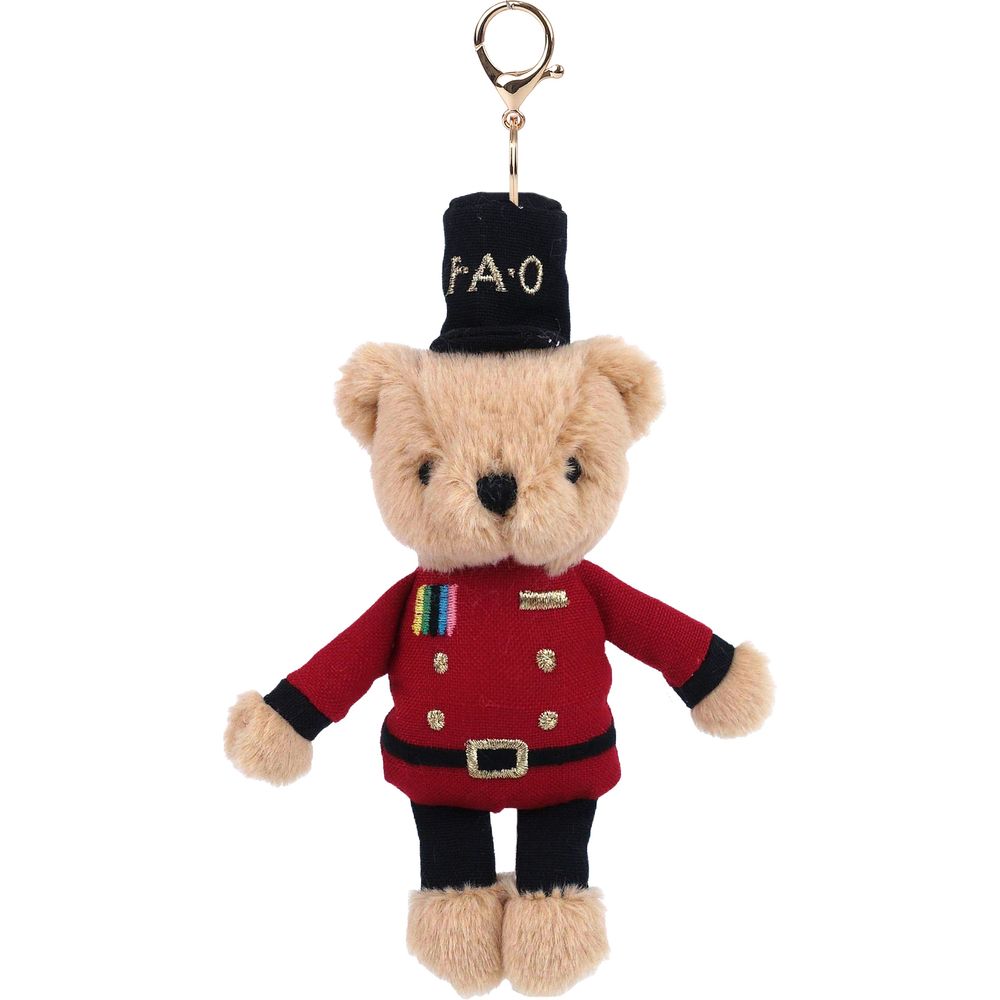 Soldier Bear Plush Keychain