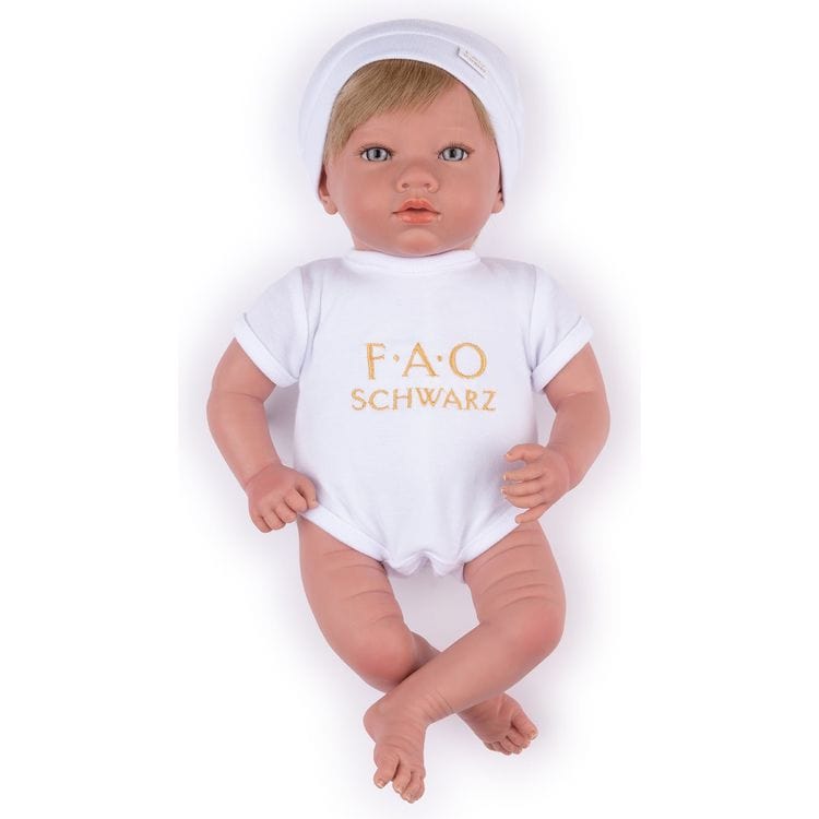 My FAO Doll – Light Skin with Grey Eyes & Blonde Hair