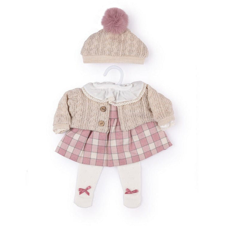 My FAO Doll Deluxe Dress – Pink Plaid