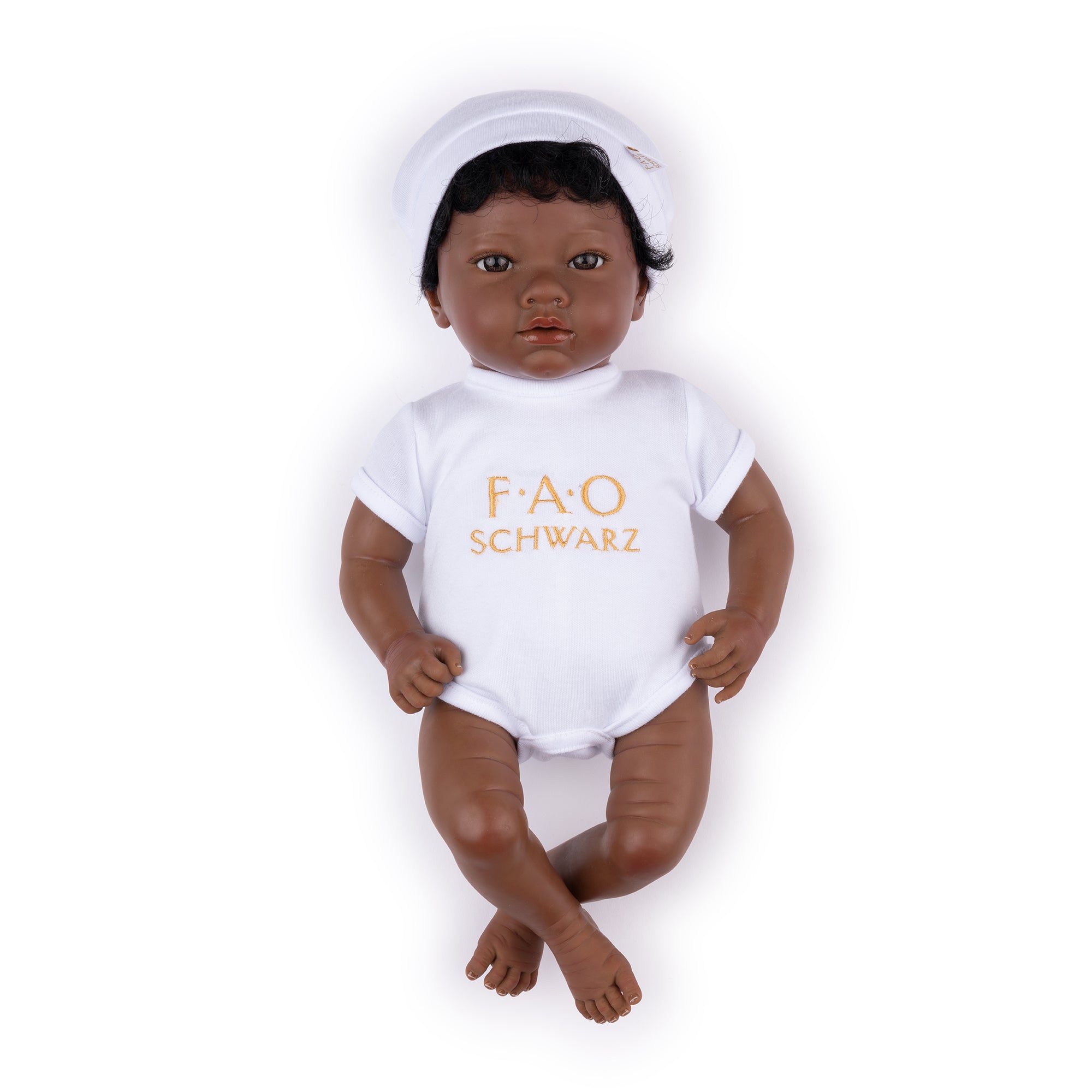 My FAO Doll – Dark Skin with Dark Brown Hair & Eyes