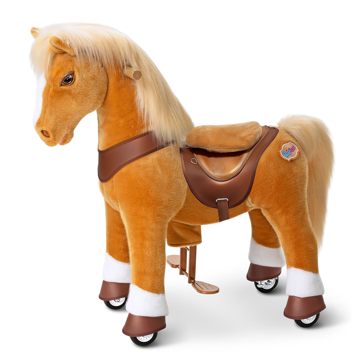 Light Brown Horse Model Y Ride on Toy – 4-7 Years