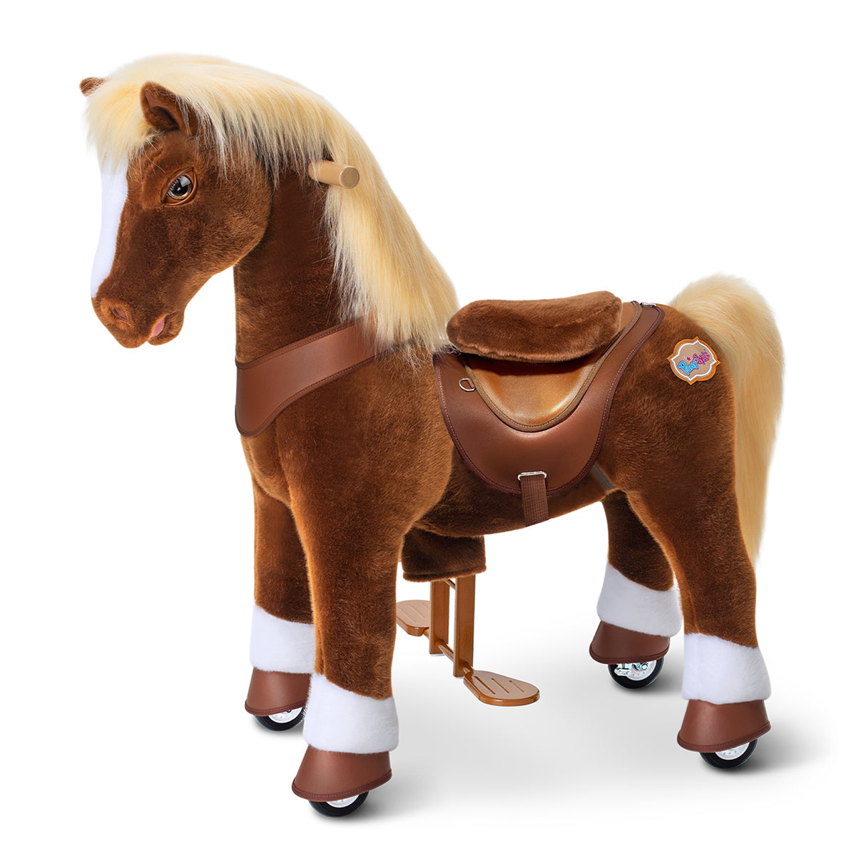 Brown Horse Model Y Ride on Toy – 4-7 Years