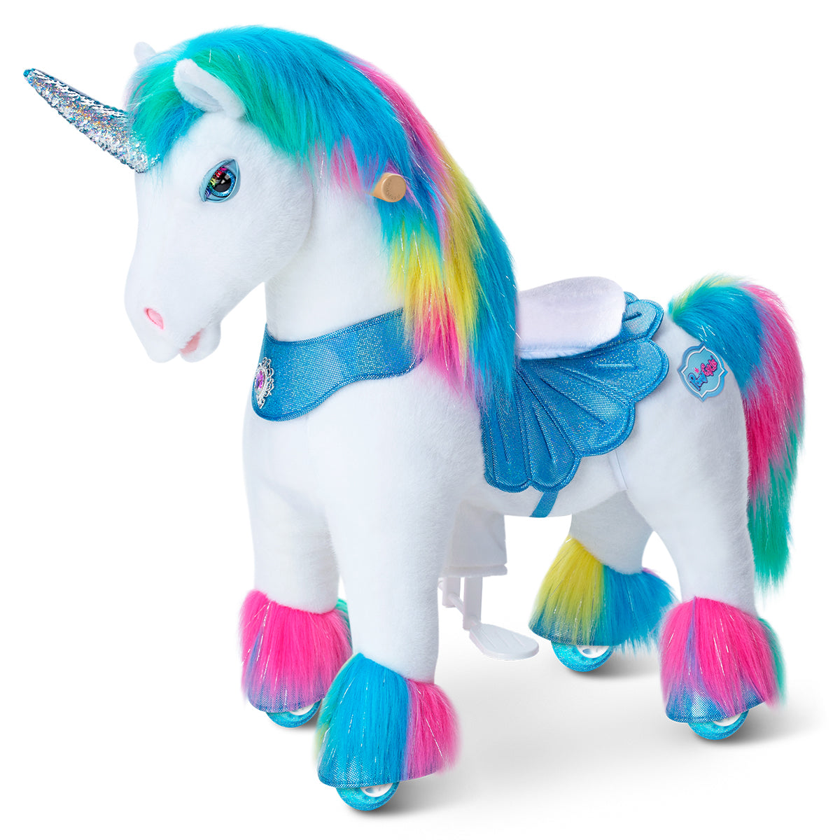 Rainbow Unicorn Model Y Ride on Toy – 3-4 Years