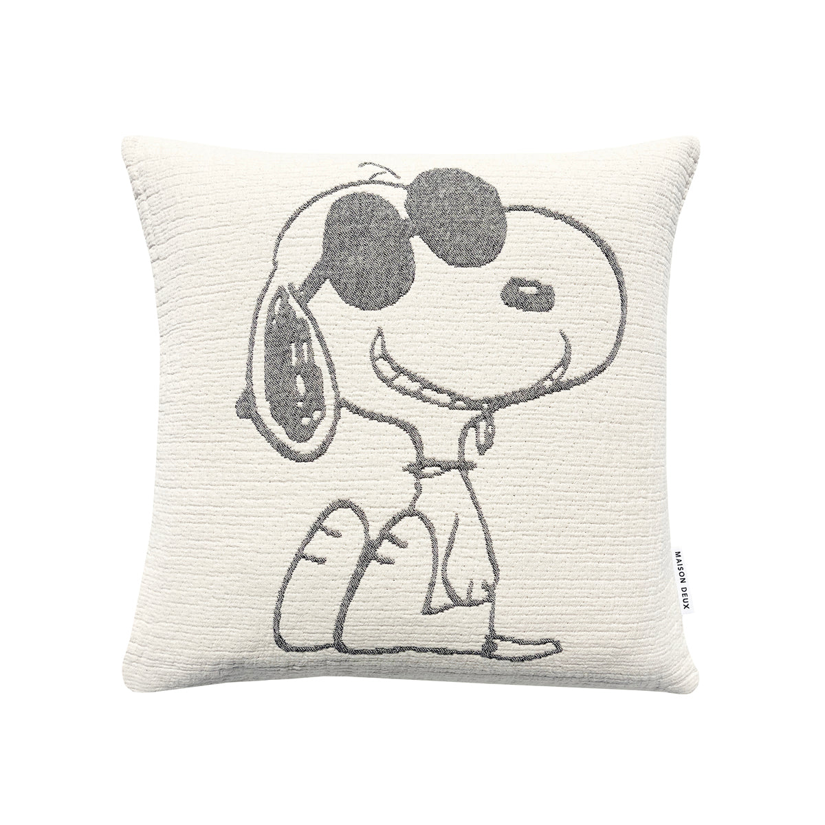 Peanuts Cushion Cover Snoopy with Sunglasses