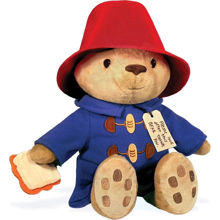 YOTTOY Classic Seated Paddington Bear 12″ Soft Toy