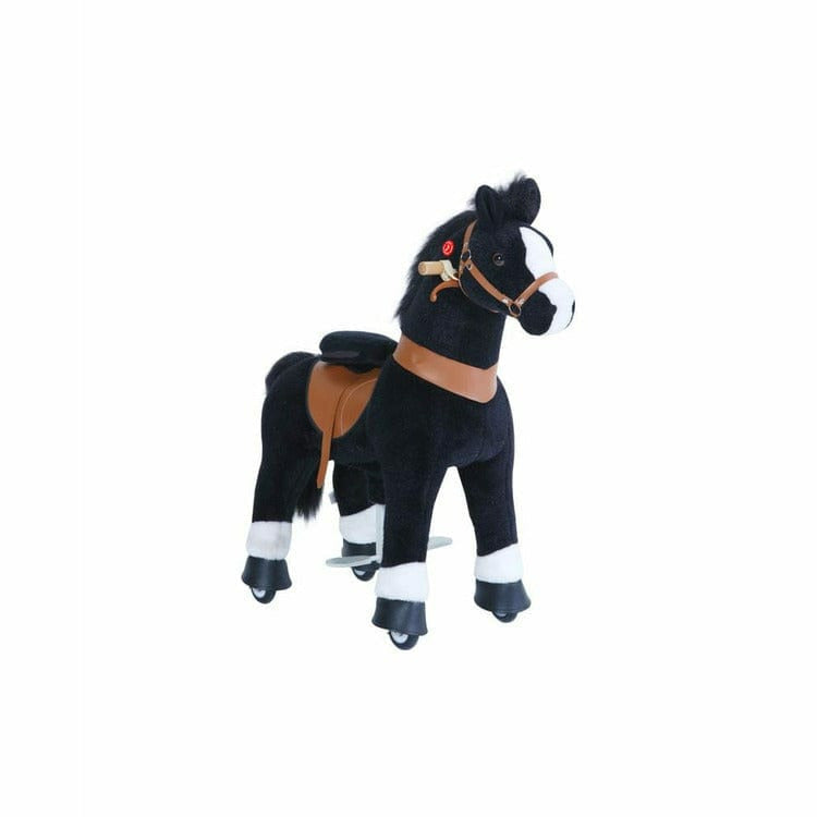 Black Model U Ride-On Horse