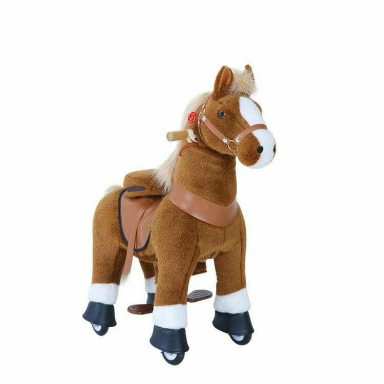 Brown Model U Ride-On Horse