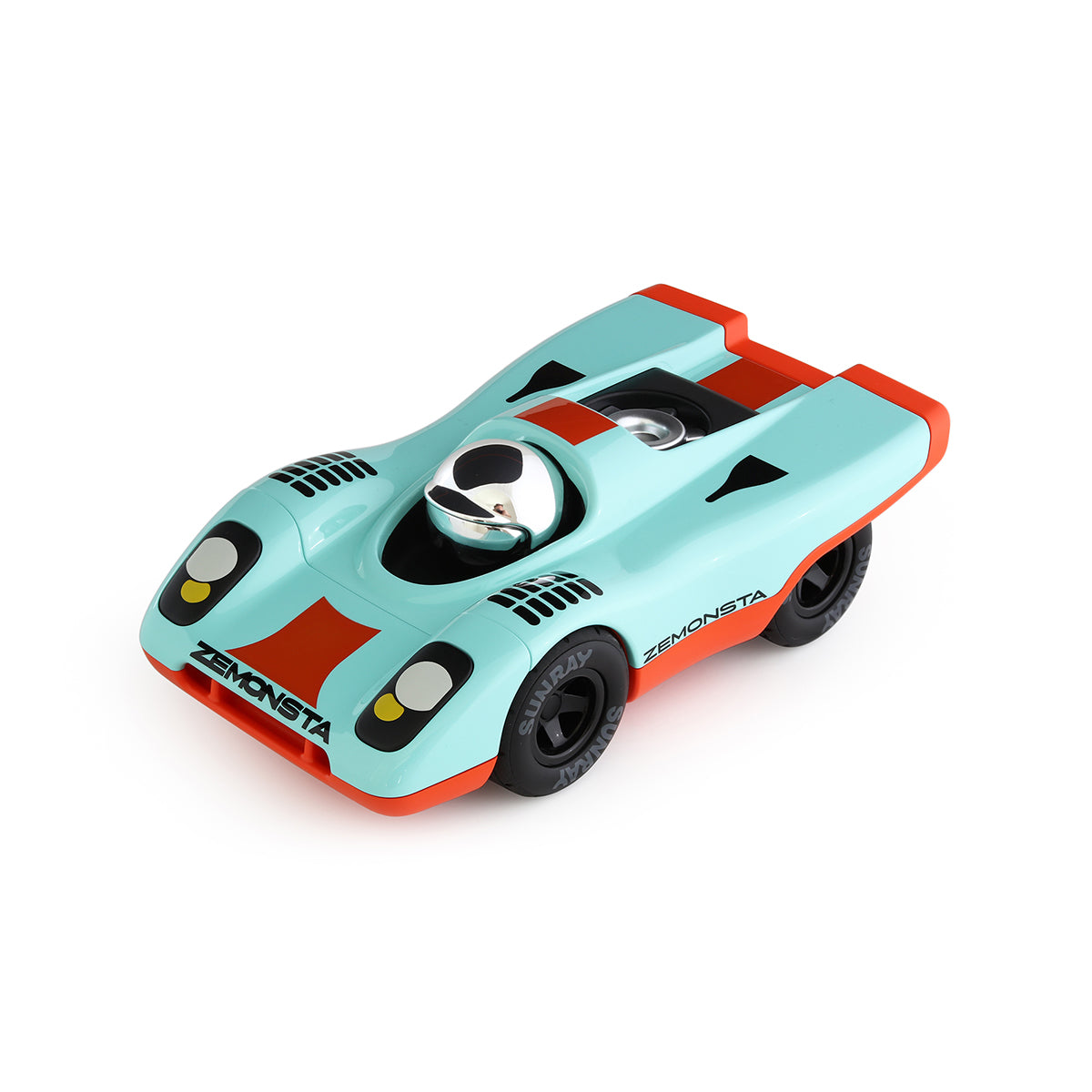 Mini Zemonsta Klaus Toy Car – Blue/Orange
