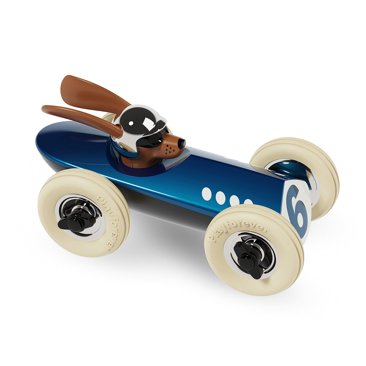 Rufus Bertie Toy Car – Blue