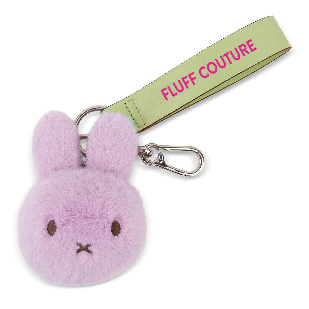 Miffy Lilac ECO Fuzzy Bag Charm – 4.5″
