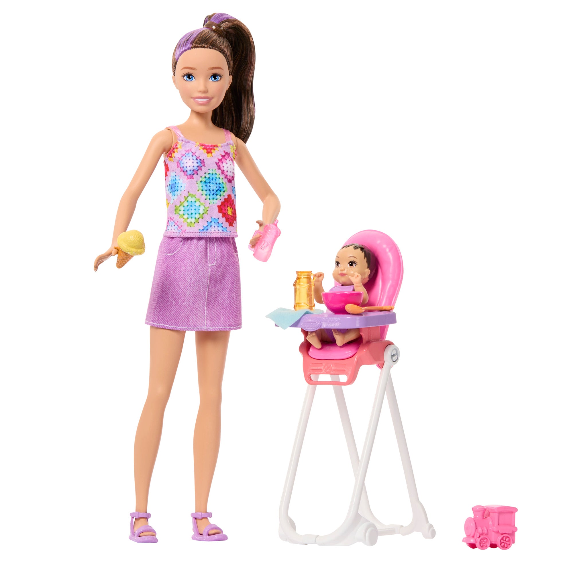Barbie Skipper Babysitters Inc. Meal Time Playset