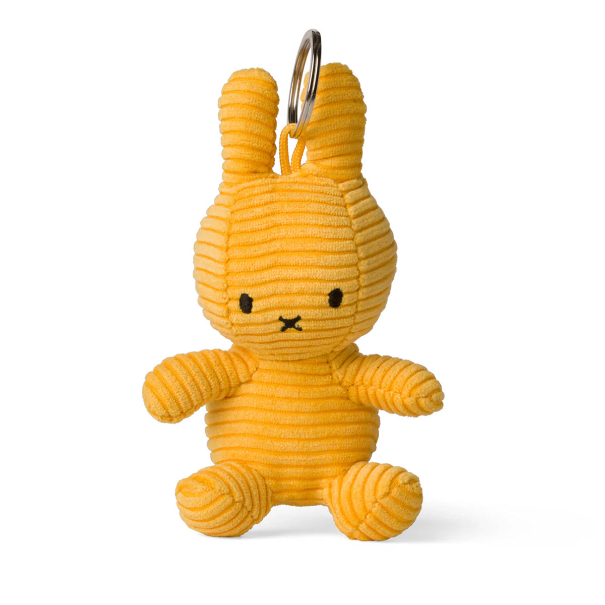 Miffy ECO Corduroy 4″ Keychain – Yellow