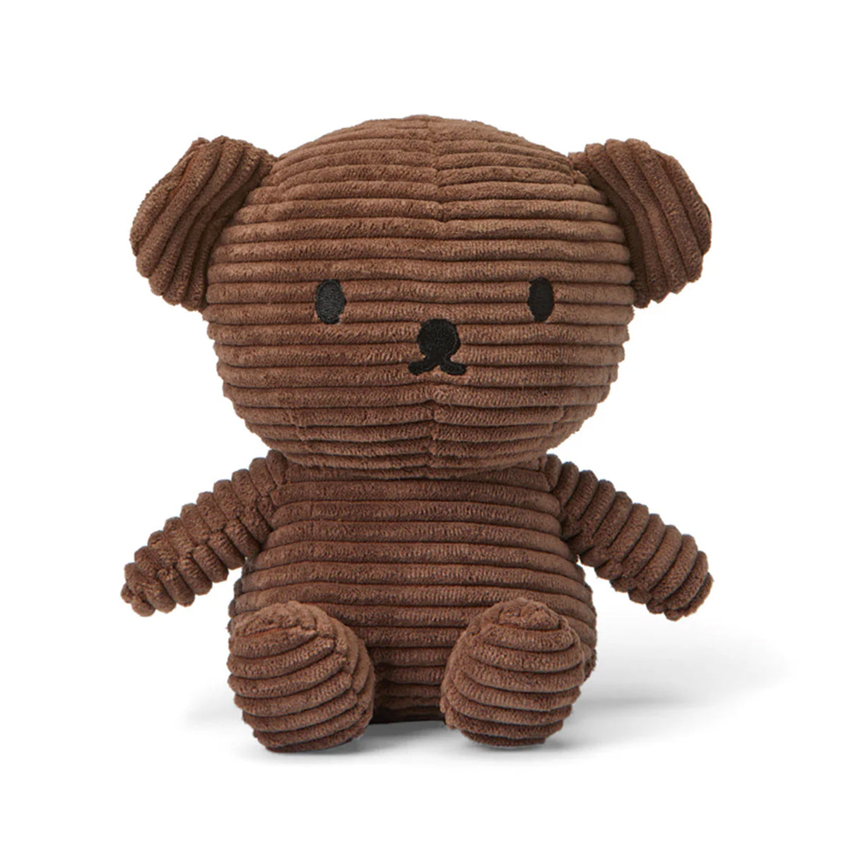 Miffy Boris Bear ECO Corduroy Brown – 7″