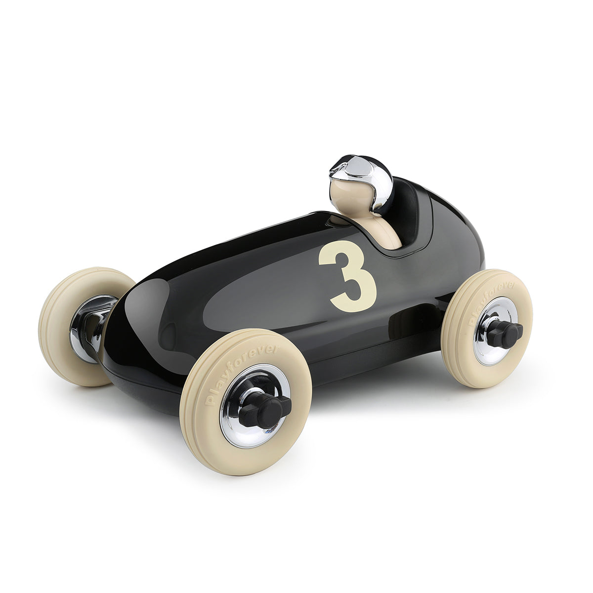Bruno Roadster Car Toy – Black/Chrome