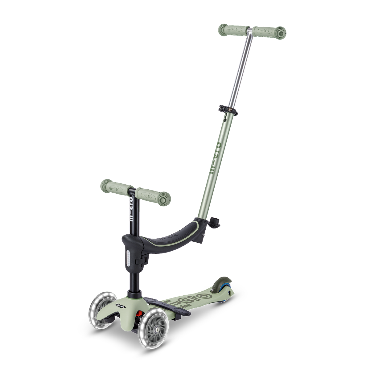 Mini Deluxe Rock & Go LED Scooter