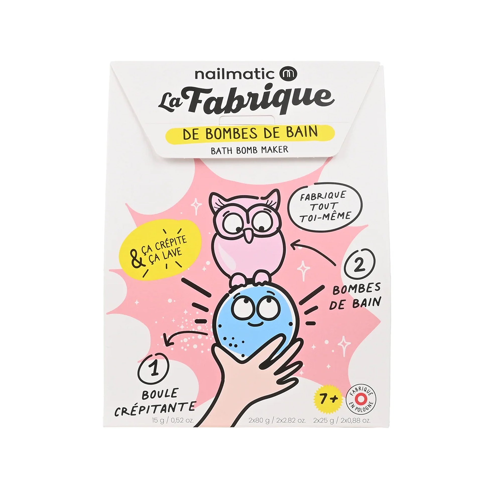 Bath Bomb Maker Kit for Kids – Owl & Cloud