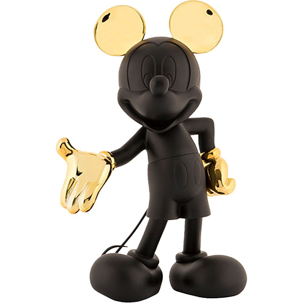 Mickey Mouse Welcome 12″ Studio Figurine – Black & Gold
