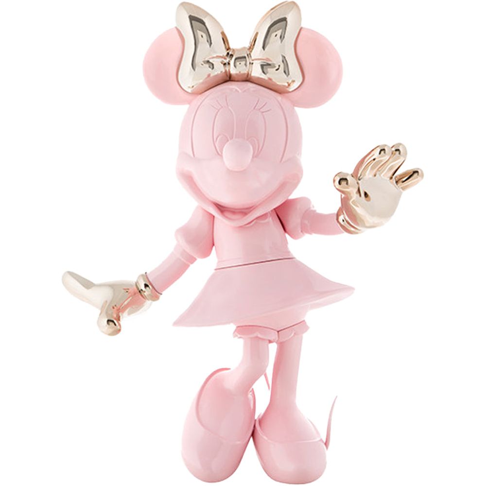 Minnie Mouse 12″ Welcome Studio Figurine – Pastel Pink & Rose Gold