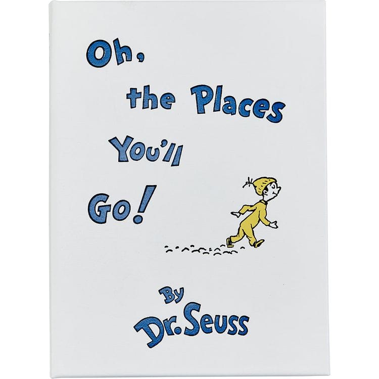 “Oh The Places You’ll Go” by Dr. Seuss Leather-Bound Book