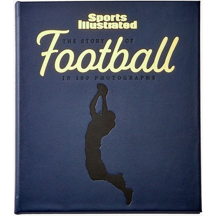 “The Story of Football in 100 Photographs” Book by Sports Illustrated – Navy