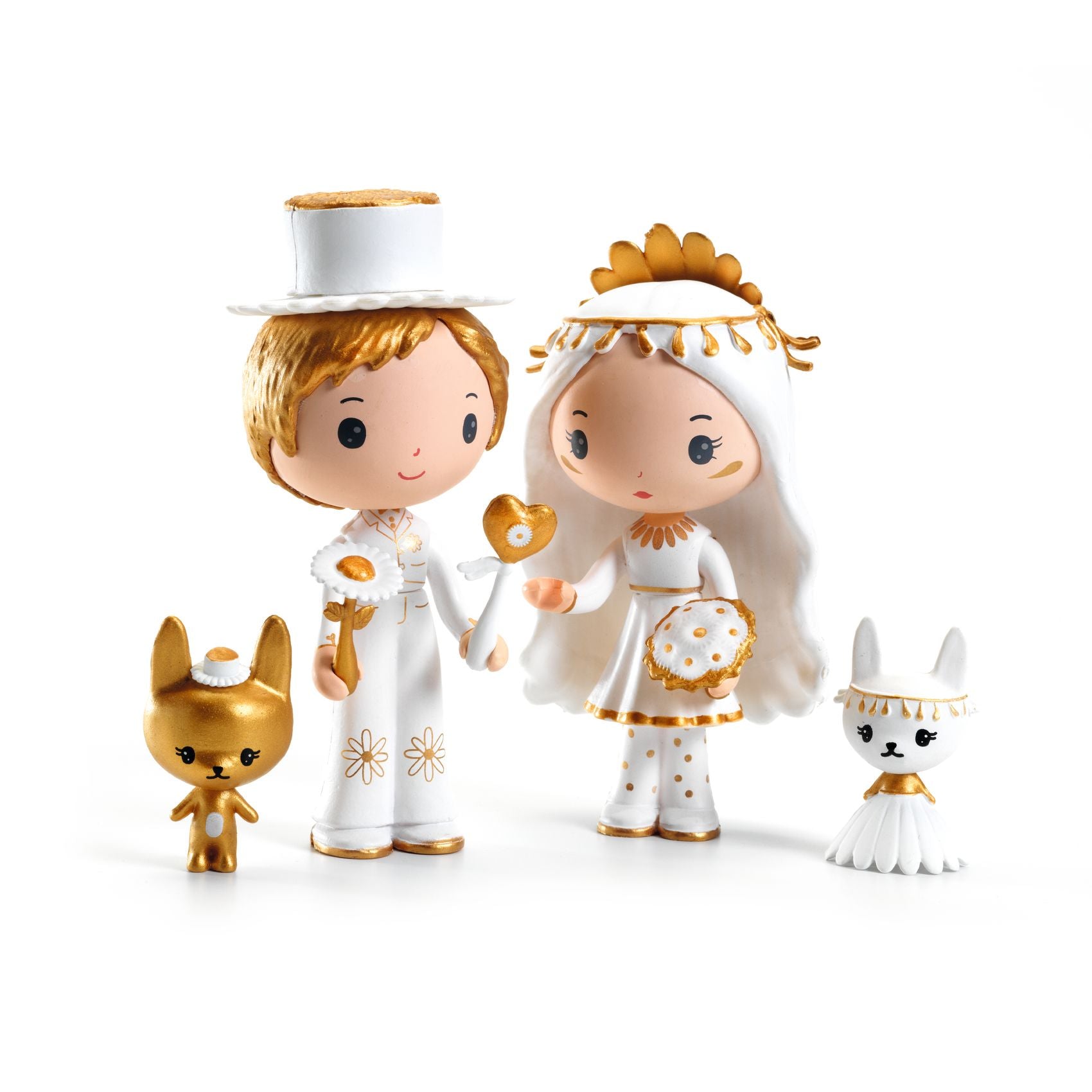 Tinyly Marguerite & Léopold Figurines