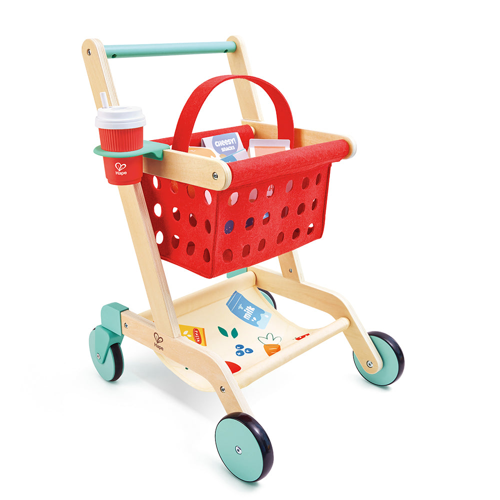 Little Shopper’s Shopping Cart with Basket