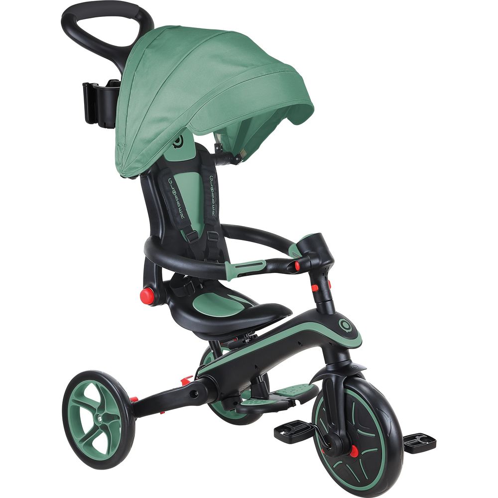 Explorer Foldable Trike 4 in 1 – Olive