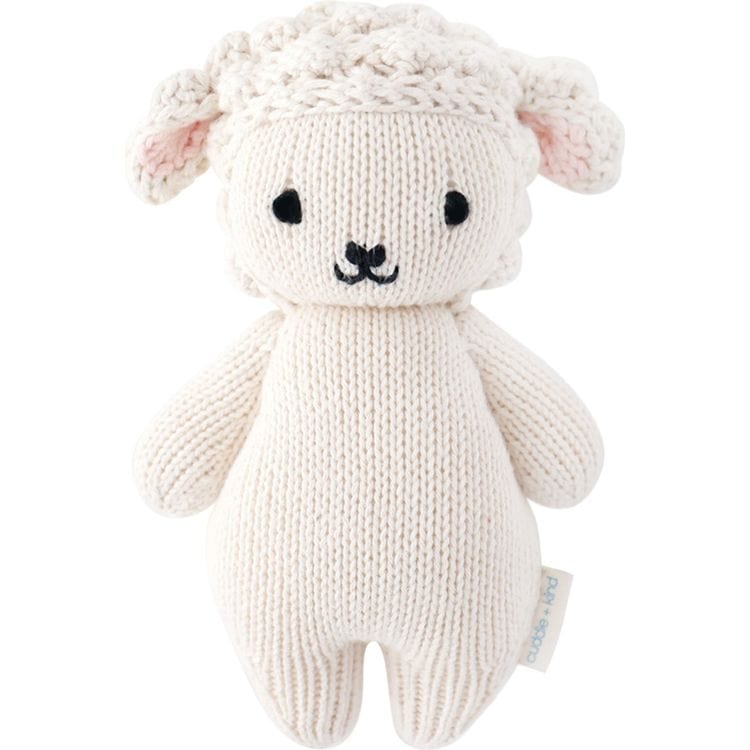 7″ Baby Lamb Hand-Knit Doll