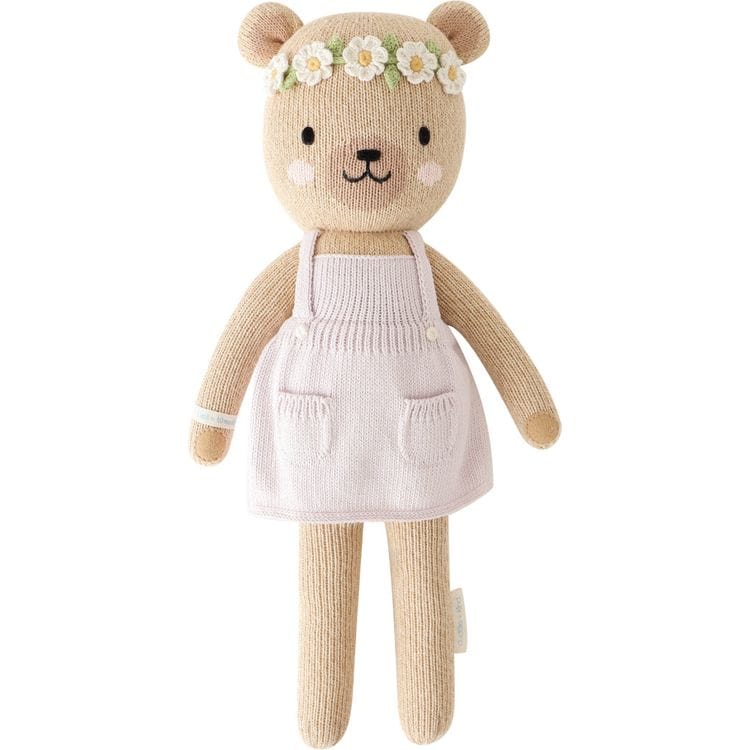 Regular 20″ Olivia the Honey Bear Hand-Knit Doll