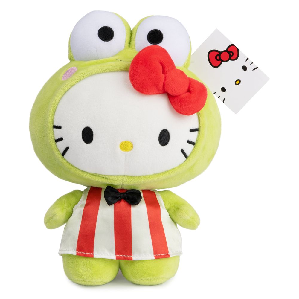 GUND Sanrio  Keroppi  Toy,Green, 9.5″