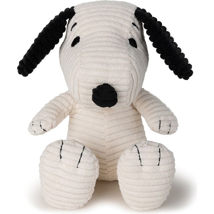 Peanuts Snoopy 7.5″ Sitting Corduroy Plush – Cream
