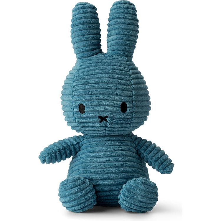 9″ Miffy ECO Corduroy Plush – Aviator Blue