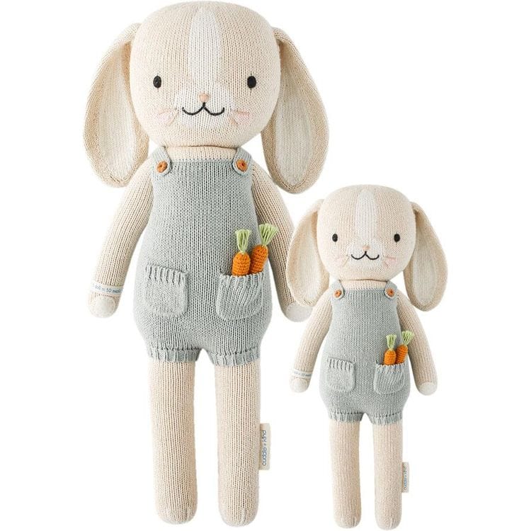 Little 13″ Henry the Bunny Hand-Knit Doll