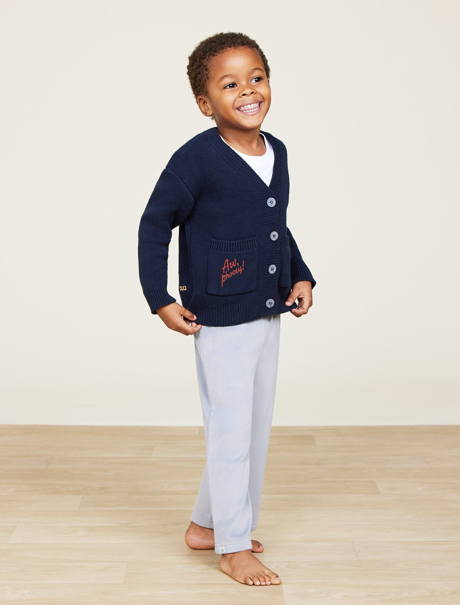 CozyChic Ultra Lite® Cotton Toddler Disney Donald Duck Cardigan